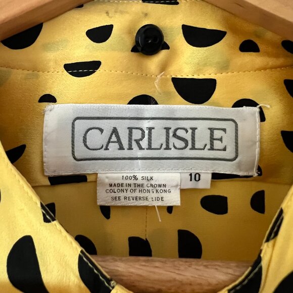 Vintage Carlisle Silk Skirt Set - Picture 6 of 13